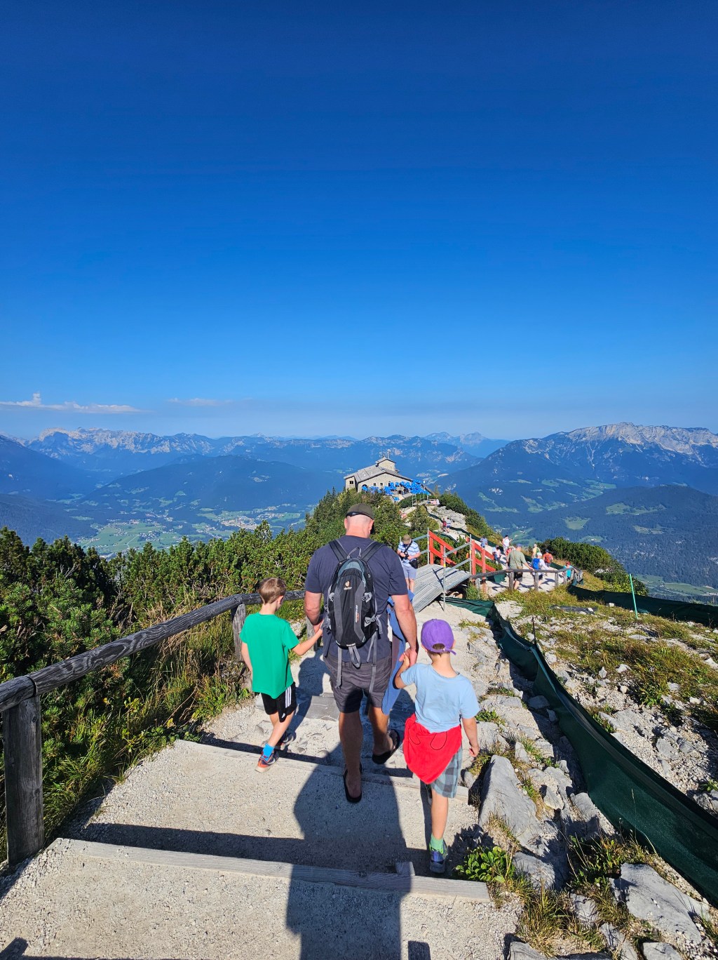 Visiting the Eagles Nest with&nbsp;kids